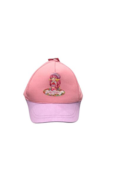 Bijutek Pălărie cu licență pentru fete roz Curly Girls