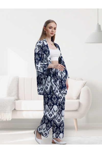 MOONBULL Γυναικείο Σετ Κιμονό με σχέδια