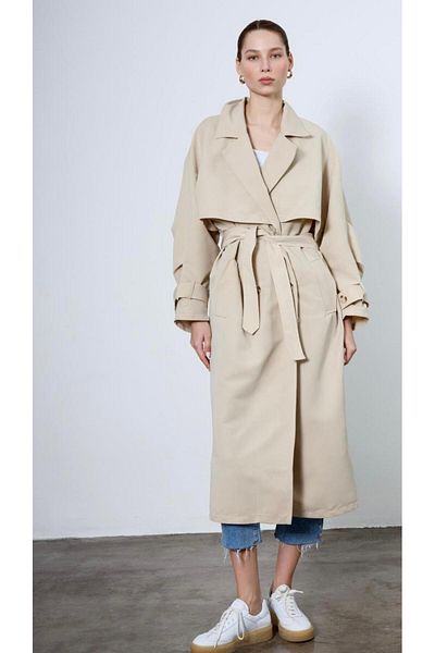 MUG collection Women's Trench Coat Premium Perry