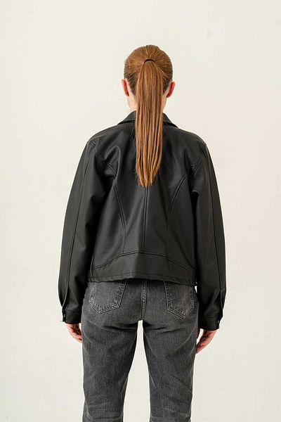 Gold Class Kidswear Double Pocket Lined Zippered Women's Leather Jacket