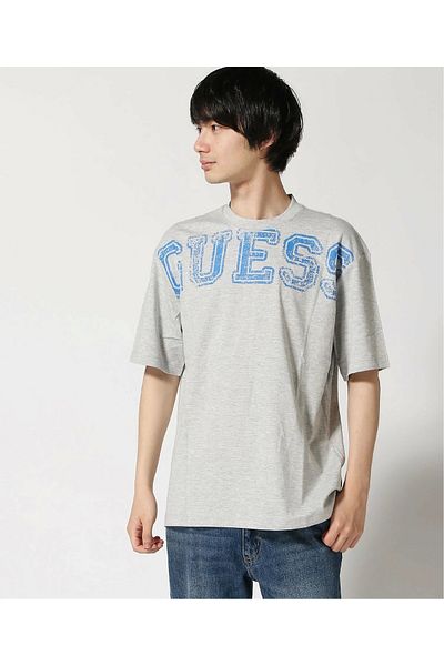Guess Bugler Cn T-Shirt Men's Gray T-Shirt Z5Gi15I3Z14-H9C9