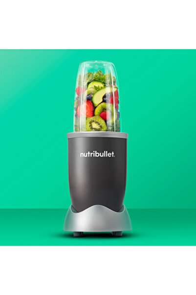 Nutribullet 600W Grey Multi-Function High Speed Blender - Smoothie Maker W 9 Accessories