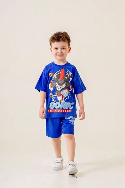 harby kids Costum pentru băiat cu pantaloni scurți imprimați
