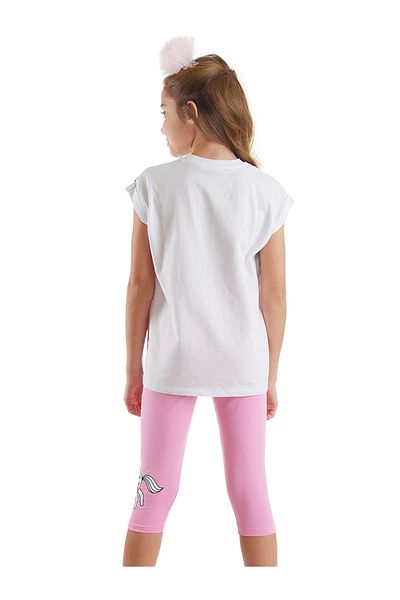 MSHB&G Believe in Magic Girl's Summer T-Shirt Leggings Set