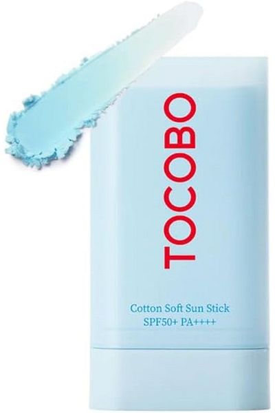TOCOBO Tokubo Cotton Soft Sunscreen Stick SPF50+ PA++++ - 19g / 0.67oz