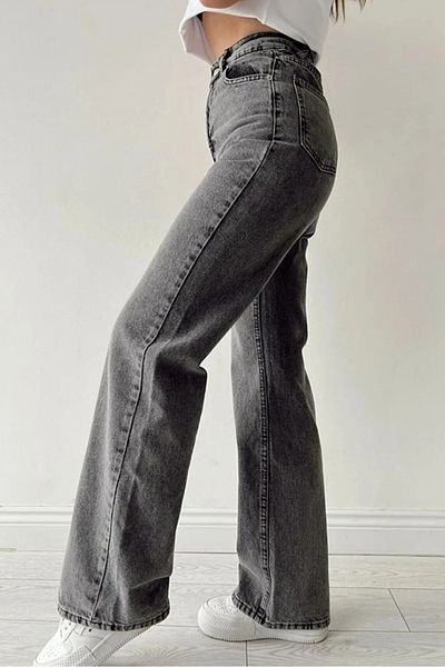 Bestenur Palazzo Jeans 1451 - Gray