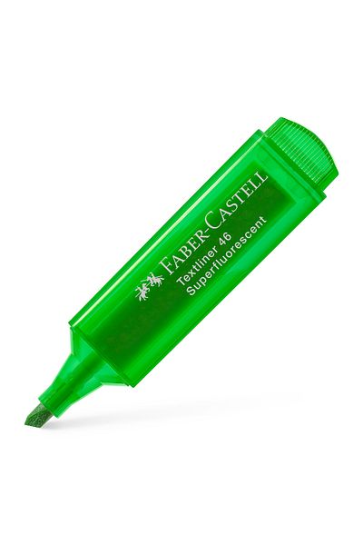Faber Castell Textmarker Green Superfluorescent 1546 Faber-Castell