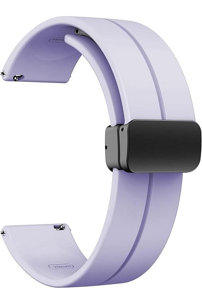 AWH Magnetic Silicone Watch Band, Quick Release, 16 22mm, Sport Strap for Men & Women