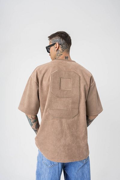 go gang own Μπλουζάκι 9Village Suede Oversize