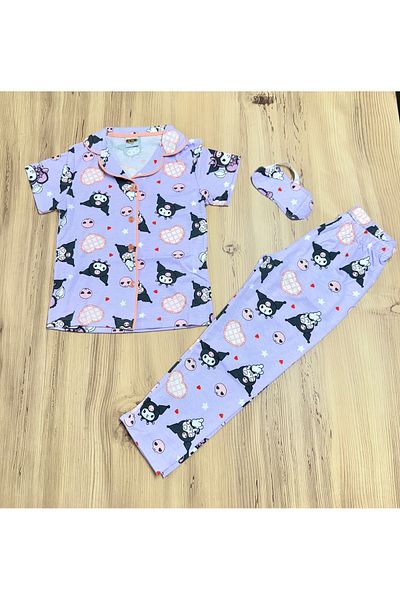 PİJAKİDS Girl's Pajamas Set Cotton-Sleep Banded
