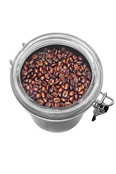 Chavin Steel Airtight Clamp-On Coffee Tea Storage Canister Storage Jar Mt118