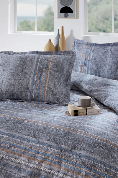 Özdilek Colorado Blue Single Sleeping Set