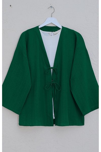 EMİRA LİFE Front Tie Tunic Suit Emr009