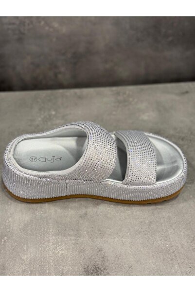 Guja Ultra Comfortable Slippers with Sole, Modern Stone Detail Slippers Suitable for Daily Use