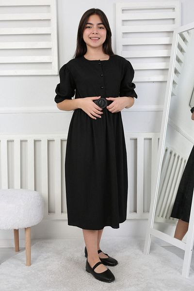 My Kids Wear Rochie pentru fetiță cu șnur și curea în talie