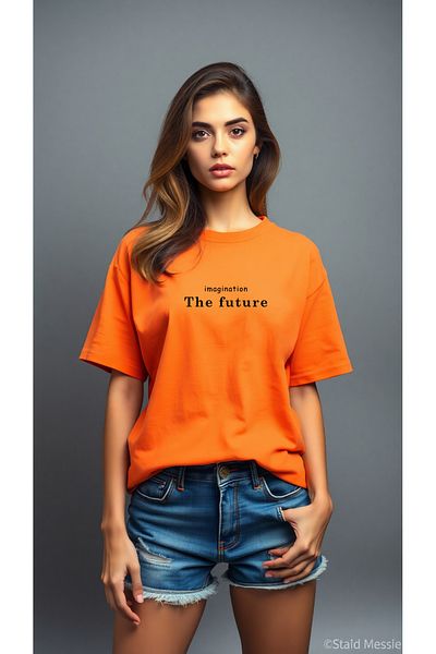 uyguntarz Το μπλουζάκι Future Printed Oversize