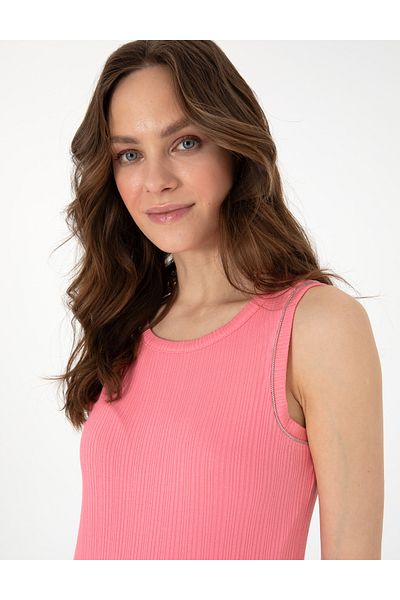 Pierre Cardin Pink Ex. Slim Fit Knitted Blouse 50301485 -Vr041