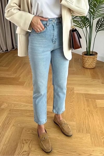 Bestenur Boyfriend Jeans 1443 - Ice Blue