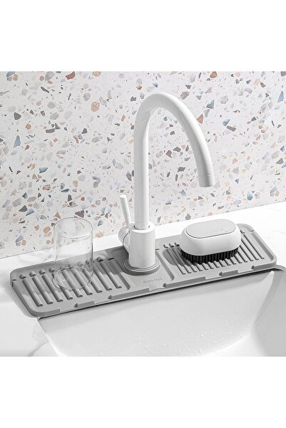 PANJI Silicone Faucet Mat Gray