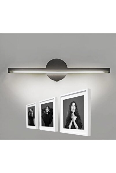 LİFE GLOBAL Sök Tak Kare Çerçeve Beyaz Ve Kendinden Yapışkanlı Pilli Aplik La...