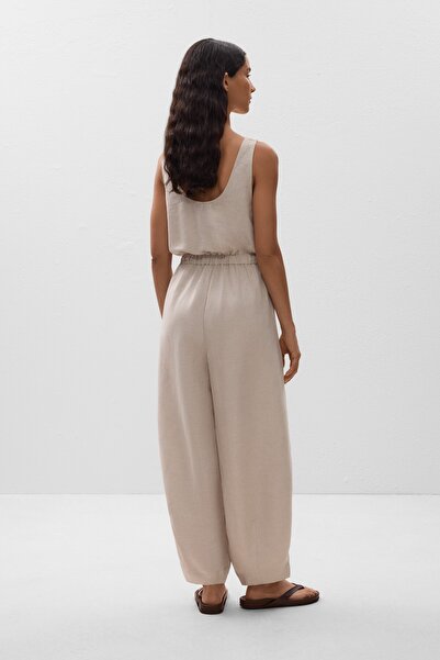 Oysho Keten içeren balloon tulum