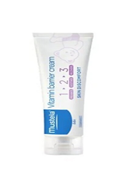 Mustela Bebek Mustelas 1 2 3 Vitamin Barrier Cream, 50ml