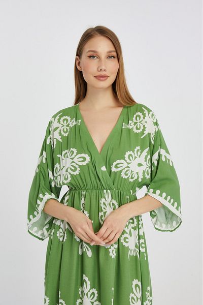 minikiss Printed Women's Viscose Dress