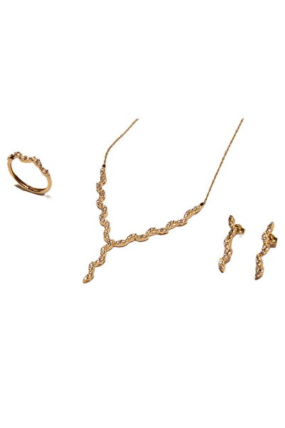 Hakan Güler Kuyumculuk Altın Su Yolu Model Düğün-Nişan Seti