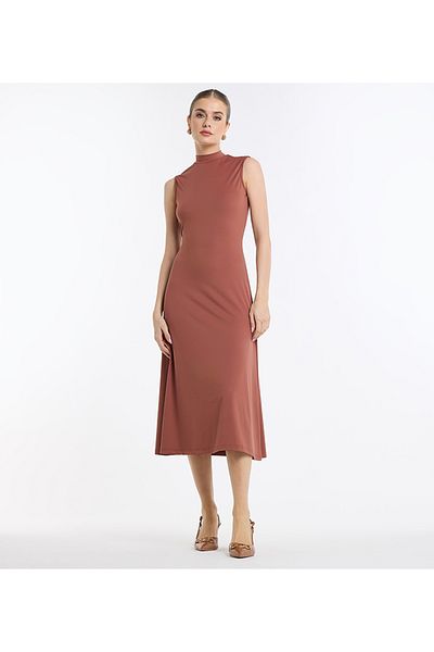 BCBG HALTERNECK LONG DRESS