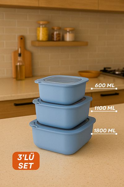 welcomein 3 Color Lockable Lid Storage Door Diffused Compatible with Microwave and Refrigerator