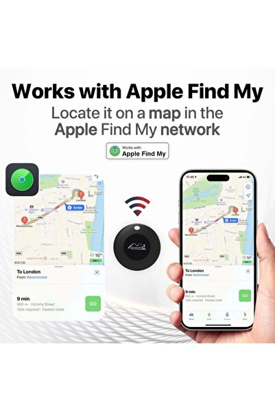 HZL 4lü Life Tag GPS Takip Cihazı Apple Find My Uyumlu