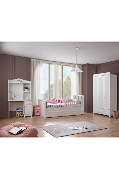 miracool Mira Beyaz Çocuk Odası / Ücretsiz Kurulum