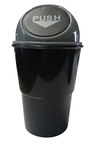 sky Car Interior Trash Can Gray