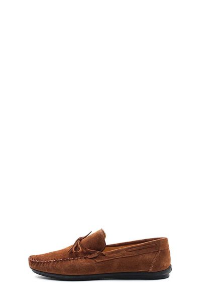 FAST STEP Men's Tan Suede Comfortable Sole Loafer Shoes Business Office Daily Orthopedic Shoes 628mas01