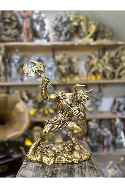 Ephesus Hediyelik Minotaur Heykel Biblo