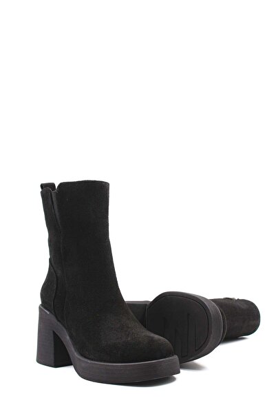 FAST STEP Γυναικεία Κλασικά Μποτάκια Γνήσιο Δερμάτινο 408SZA0657-03