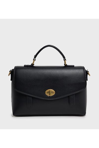 BCBG SOLID HANDHELD BAG
