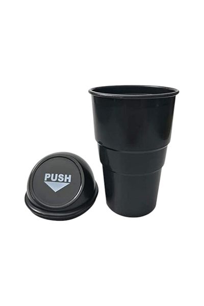 sky Car Interior Trash Can Gray