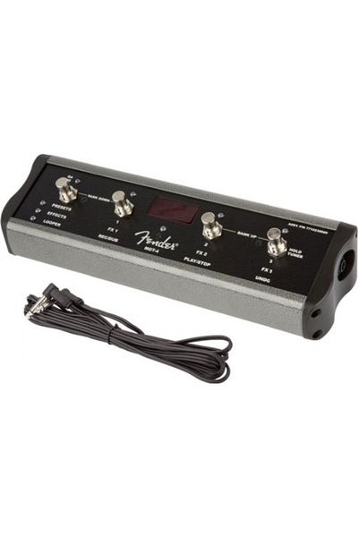 FENDER Mustang GT Footswitch - Four Buttons, Mgt-4 1/4 Connector