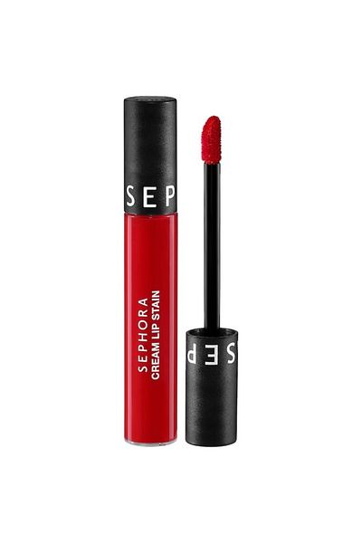 SEPHORA COLLECTION Cream Lip Stain 10HR Liquid Lipstick 01 Always Red -5ml
