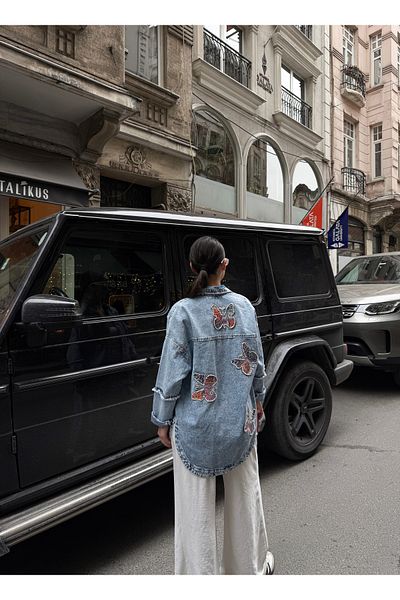 SOLİS MODA Women's Denim Jacket Design