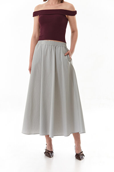 Fulla Moda Elastic Waist Pocket Terry Trousers