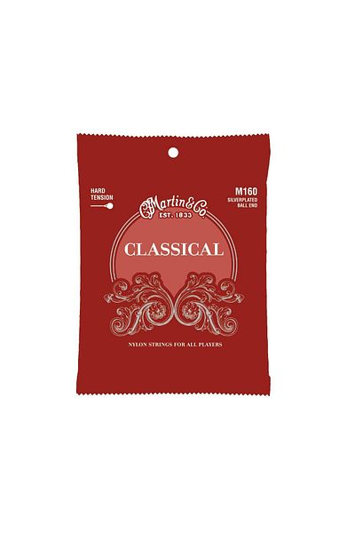MARTIN & CO Martin M160 Silverplated Ball-End Classical Guitar String