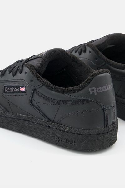 Reebok Men Club C 85 Lace Up Tennis Shoes, Black