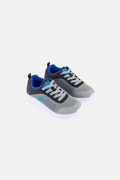 FILA Kids Boy Ps Wildlift BS Lace Up Outdoor Shoes, Grey