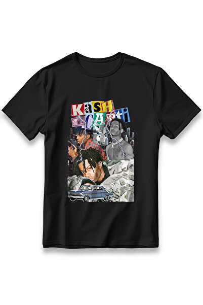 EZG Business Μπλουζάκι Playboi Carti Kash Unisex 100% Βαμβακερό Άνετο Μπλουζά...