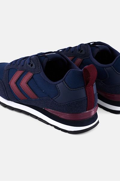 hummel Kids Boy Monaco 86 Lace up Sports Shoes, Navy Blue