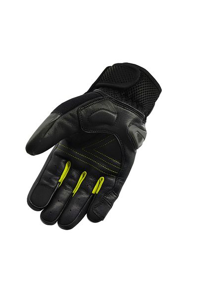 Vexo Speed up Summer Gloves Black - Neon Yellow