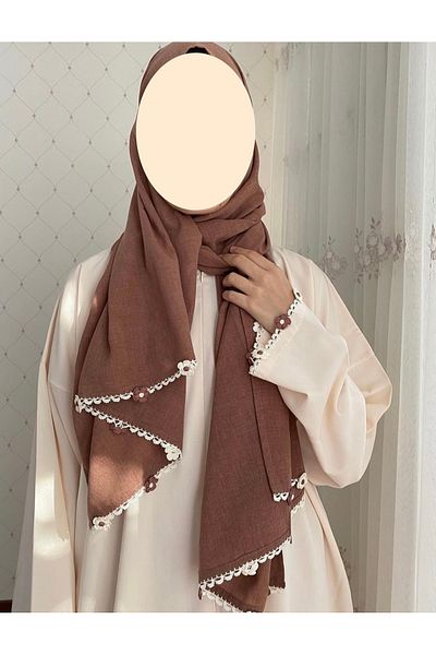Nimet Abla Butik Hand Embroidered Prayer Robe Suit