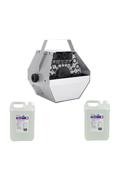 Depox Aparat de baloane și set lichid, DEPOX, 10 l, argintiu